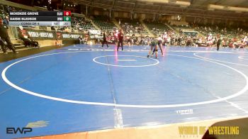 135 lbs Consi Of 4 - McKenzie Grove, Blackman Wrestling vs Daisie Bledsoe, Woodland Wrestling Club