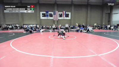144 lbs Champ. Round 1 - Landen Kocher-munoz, Washburn Rural vs Derick Islas, Thompson