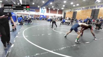 144 lbs Cons. Round 3 - Aaden Del Toro, Clovis West vs Joseph Nava, Eleanor Roosevelt