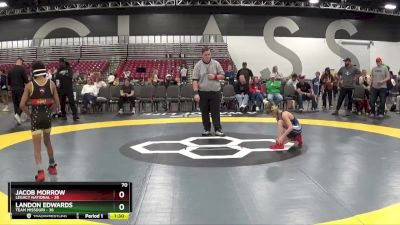 70 lbs Placement Matches (8 Team) - Landon Edwards, Team Missouri vs Jacob Morrow, Legacy National