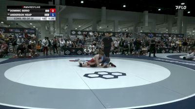 70 kg Cons. Rd Of 32 - Dominic Serio, Ohio vs Anderson Heap, Osceola High School Wrestling