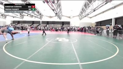 222-H lbs Consi Of 8 #2 - Christian Cordova, Rocky Point vs Tristan Padgett, William Penn Charter