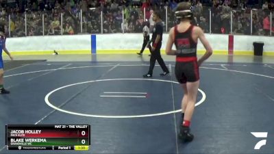 80 lbs Champ. Round 2 - Jacob Holley, Pack Elite vs Blake Werkema, Grandville WC