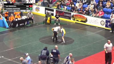 103 lbs Consi Of 32 #2 - Jax Brentzel, Penn Trafford vs Xander Stafford, Williamson