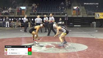125 lbs 7th Place - Lian Khai, University Of Maryland, Baltimore County vs Dylan Beddow, Springfield Technical Community College