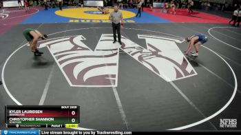 Semifinal - Kyler Lauridsen, Bennington vs Christopher Shannon, Schuyler