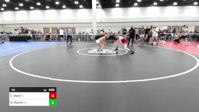 119 lbs Rr Rnd 1 - Caiden Root, Nc vs Gracie Martin, Ga