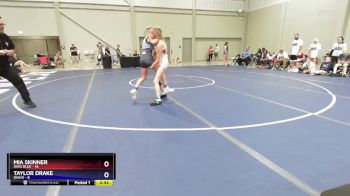 100 lbs Placement Matches (16 Team) - Mia Skinner, Ohio Blue vs Taylor Drake, Idaho