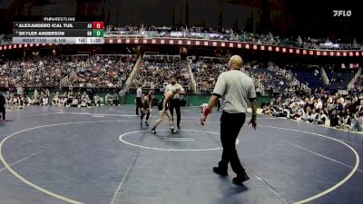 1A 106 lbs 1st Place Match - Alexandero Ical Tuil, Avery County High School vs Skyler Anderson, Robbinsville High School