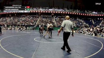 1A 106 lbs 1st Place Match - Alexandero Ical Tuil, Avery County High School vs Skyler Anderson, Robbinsville High School
