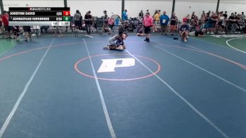 137-140 lbs Champ. Round 1 - Johnathan Kirkbride, Shelbyville Wrestling Rams vs Jordynn Davis, Tornado Wrestling