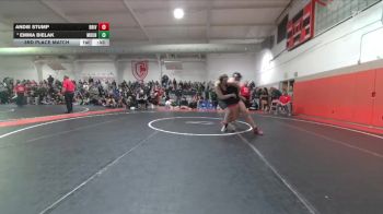 190 lbs 3rd Place Match - Emma Bielak, Mountain Vista vs Andie Stump, Bear River