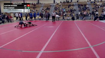 157 lbs Cons. Round 4 - Tate Condezo, Southwest State vs Clayton Solberg, UW-Eau Claire