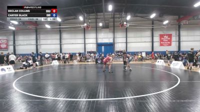 155 lbs Declan Collins, Colorado vs Carter Black, California Silver