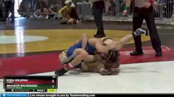 113 lbs Quarterfinal - Camren Carmickle, Granite Hills (El Cajon) vs Aidan Munoz, Temecula Valley
