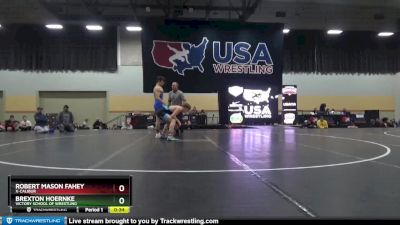 149 lbs Semifinal - Brexton Hoernke, Victory School Of Wrestling vs Robert Mason Fahey, X-Calibur