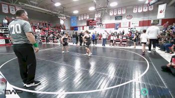 131 lbs Rr Rnd 2 - Linkoln Mosby, Wyandotte Youth Wrestling vs Ryett Fretwell, Wyandotte Youth Wrestling