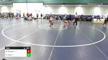 95 lbs Consi Of 4 - Weston Borgers, OH vs Grayson Davis, DE