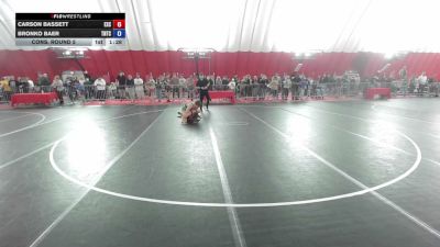 157 lbs Cons. Round 5 - Carson Bassett, Excel vs Bronko Baer, Team Nazar Training Center