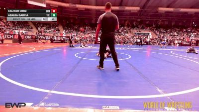 45 lbs Semifinal - Caliyah Cruz, Grindhouse vs Azalea Garcia, The Valley WC