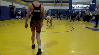 130 lbs Consy 4 - Matt Harrington, Cathedral Prep vs Brooks Burmeister, Penn Trafford