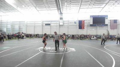 136 lbs Quarterfinal - Briseis Ayala, No Team vs Jenna Wayman, Mohave WC