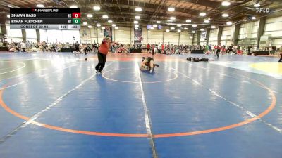 132 lbs Consi Of 32 #2 - Shawn Bass, NC vs Ethan Fletcher, NY