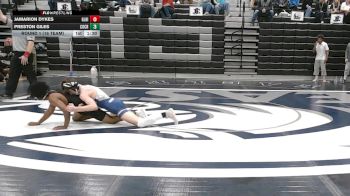 113 lbs Round 1 (16 Team) - Preston Giles, Coahulla Creek vs Jamarion Dykes, Glenn Hills