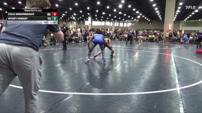 138 lbs Round 2 (6 Team) - Cole DesOrmeaux, Brother Melchior vs Wyatt Hubley, Team Rich Habits #3