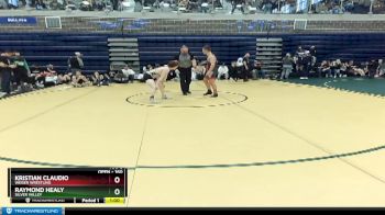 160 lbs Cons. Semi - Kristian Claudio, Weiser Wrestling vs Raymond Healy, Silver Valley