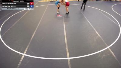 Champ. Round 5 - Natalie Robles, Eastside Wrestling Club vs McKayla Selle, Owatonna Wrestling Assoc.