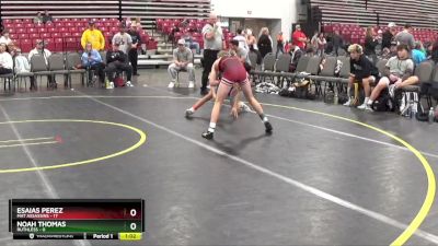 85 lbs Semis & 1st Wrestleback (8 Team) - Esaias Perez, Mat Assassins vs Noah Thomas, Ruthless