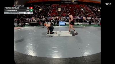 3A 215 lbs Quarterfinal - Cole Garbett, Soda Springs vs Darien Ratzlaff, Priest River