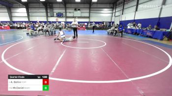 88 lbs Quarterfinal - Apollo Bellini, Topflight Wr Ac vs Isaiah McDaniel, MarcAurele