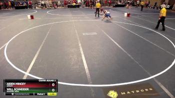 121 Championship Bracket Champ. Round 2 - Will Schneider, Mounds View vs Aiden Mincey, Simley