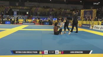 Victoria Eliana Gonzalez Palma vs Laura Bernaccino 2026 IBJJF European NoGi