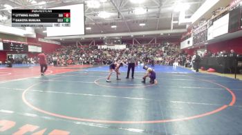 108 lbs Champ. Round 3 - Lytning Hazen, Dublin vs Dakota Buelna, College Park