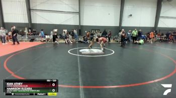 120 lbs Semifinal - Harrison Suzara, South West Washington Wrestling Club vs Kian Athey, Camas Wrestling Club