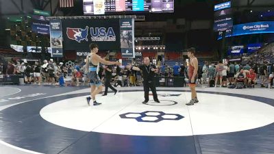 215 lbs Cons. Sub-rd Of 32 - Cale Metzler, Indiana vs Dylan Frass, Ohio