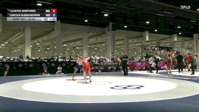 65 kg 3rd Place Match - Clinton Shepherd, Howe Wrestling School, LLC vs Lincoln Sledzianowski, Garage Boyz