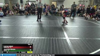 110 lbs Round 3 - Lucas Bray, Rebellion vs Easton Krasa, Quest