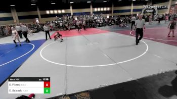 65 lbs Consi Of 8 #2 - Esquire Flores, SoCal Grappling Club vs Emilio Salcedo, Tucson Cyclones