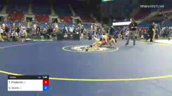 145 lbs Round Of 32 - Trae Frederick, Oregon vs Cole Cronk, Kansas