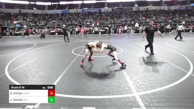 60 lbs Round Of 16 - Scott Kilmer, Lion's Den Wrestling Academy vs John Dowell, King Select