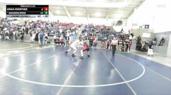 157 lbs Champ. Round 1 - Jonah Crowther, American Fork vs Jackson Ross, Layton