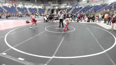 130 lbs Rr Rnd 1 - Brayden Garcia, Top Notch WC vs Kyan Martinez, Fort Lupton Wrestling