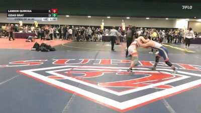138 lbs Consi Of 64 #2 - Landon Quiroga, FL vs Ozias Gray, LA