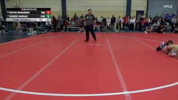 80 lbs Cons. Round 2 - Xavier Vargas, Forest Lake Wrestling Club vs Paycn Skalberg, Pursuit Wrestling Minnesota