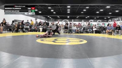 80 lbs Quarterfinals (8 Team) - Maddox Plambeck, POWA vs Vartan Naljayan, CT Whale