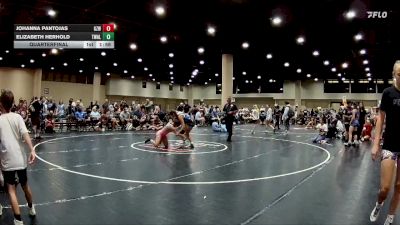 120 lbs Quarterfinal - Johanna Pantojas, Ground Zero Wrestling vs Elizabeth Herhold, Trojan Wrestling Academy LLC